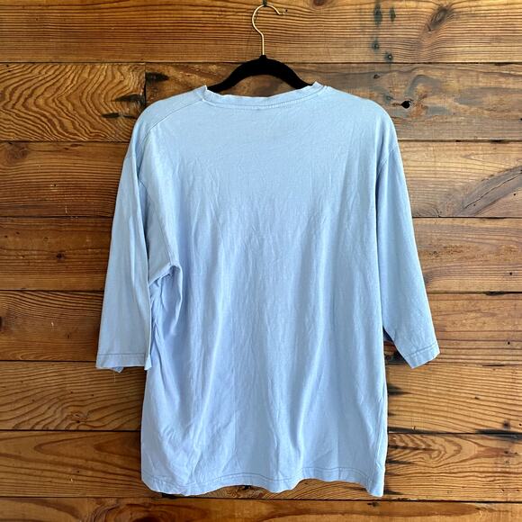 Sean John light blue 90s vintage tee size medium - Picture 4 of 4